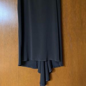 FISHTAIL TANGO SKIRT WITH BACK SLIT